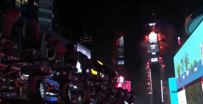 Así celebra Nueva York la llegada del Año Nuevo