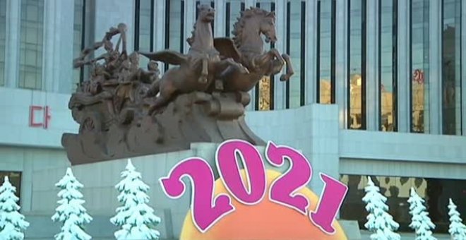 Kim Jong-un envía una carta felicitando el Año Nuevo