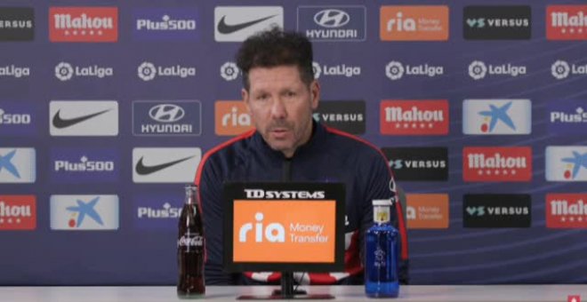 Simeone, sobre Suárez: "Luis es el futbolista que fuimos a buscar"