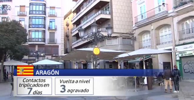 Aragón y Madrid anuncian nuevas restricciones por la incidencia de contagios