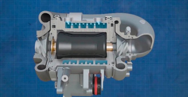 Este turbo eléctrico reduce el tamaño de las pilas de combustible de hidrógeno en un 40%