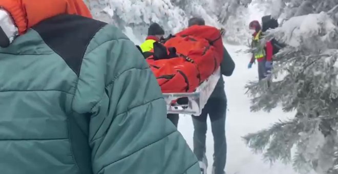 Guardia Civil rescata a una mujer de 36 años en Navacerrada