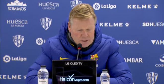 Koeman ve posible "acortar distancias" si los de arriba cogen "una mala racha "