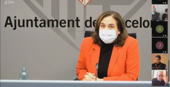 Colau: "Se prometió unas cifras de vacunación que no se están produciendo"