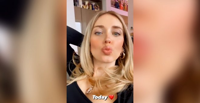 Chiara Ferragni luce tripa en la recta final de su embarazo