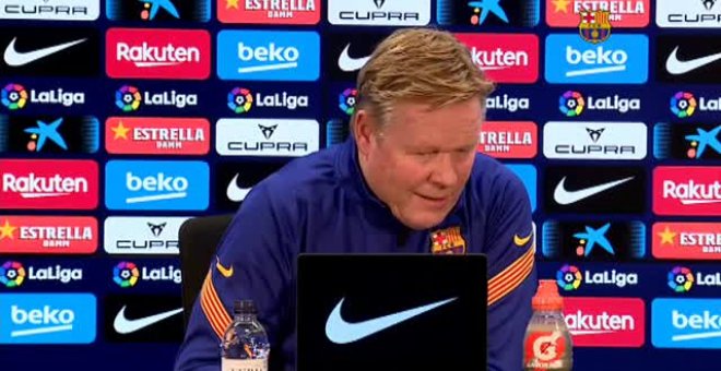 Koeman sobre el mercado de invierno: "He hecho una lista de posibles bajas y futbolistas que serían interesante traer"