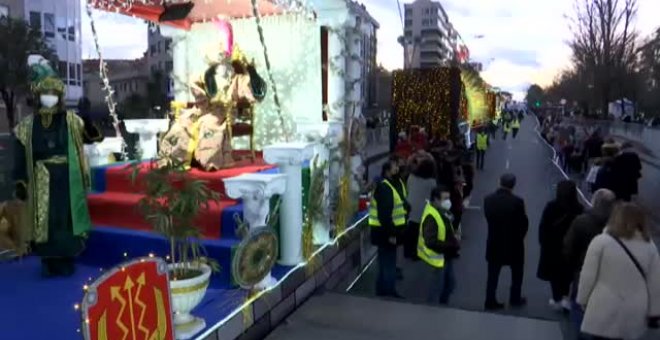 Multitudinaria cabalgata de Reyes Magos en Vigo