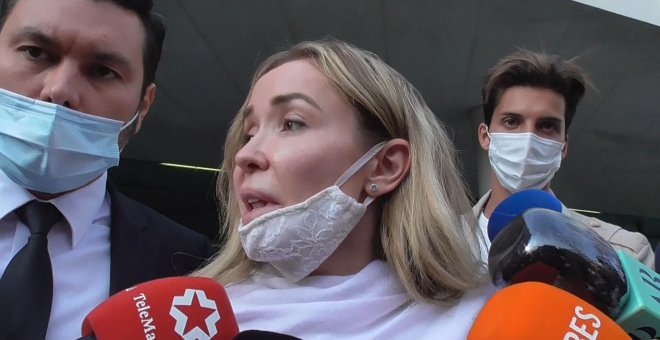 Toman declaración a Ángela Dobrowolski, que continúa detenida