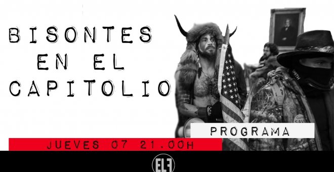 En La Frontera, con Juan Carlos Monedero: 'Bisontes en el Capitolio'