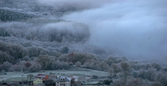 Filomena trae nieve y mucho frío en toda la península, con una mínima de 17,3 grados bajo cero en Reinosa