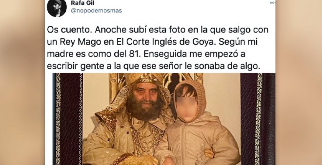 El maravilloso hilo sobre Toribio, el paje real con el que durante décadas los niños madrileños se fotografiaron