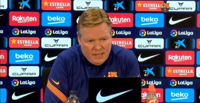 Koeman sobre un posible aplazamiento de las elecciones: "Lo mejor es tener presidente lo antes posible"