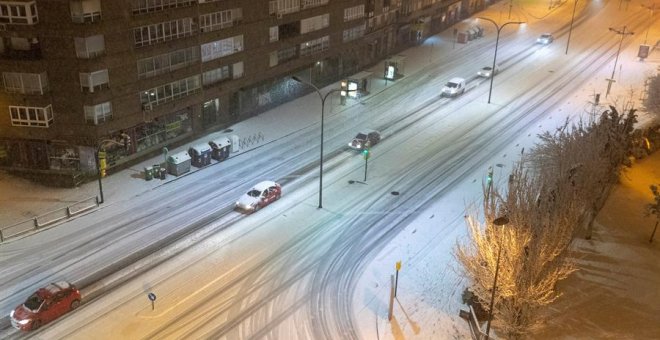 El temporal Filomena colapsa Madrid, afecta a más de 430 carreteras principales y corta 50 secundarias