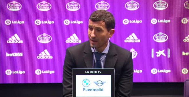 Javi Gracia tras la victoria en Valladolid: "La unidad de este equipo está fuera de toda duda"