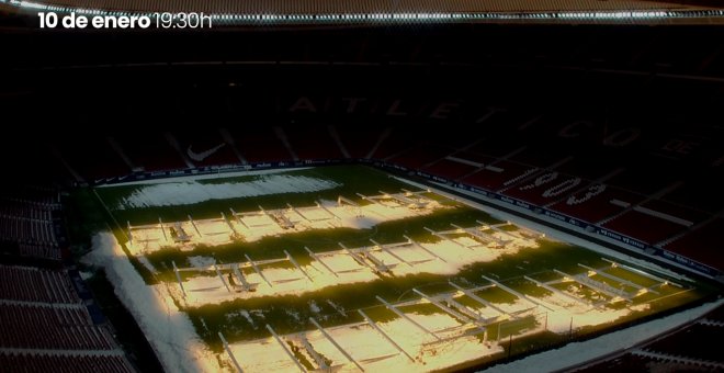 El Wanda Metropolitano, listo para el Atleti-Sevilla