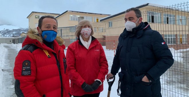 230 alumnos no pueden volver a las aulas en Cantabria por el temporal