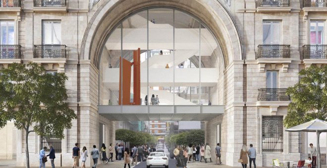 El nuevo centro de arte ubicado en la sede del Banco Santander estará listo para finales de 2023
