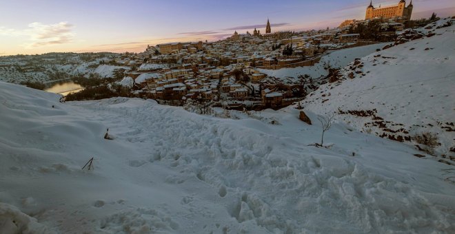 El riesgo continúa: una ola de frío extremo con temperaturas de hasta -15ºC puede convertir la nieve en hielo