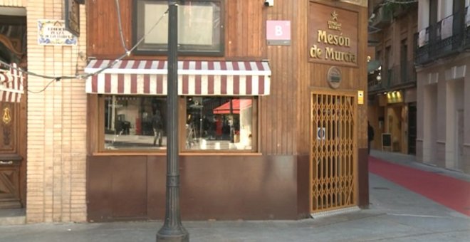 Restaurante en Murcia, ante el cierre de la hostelería en la región