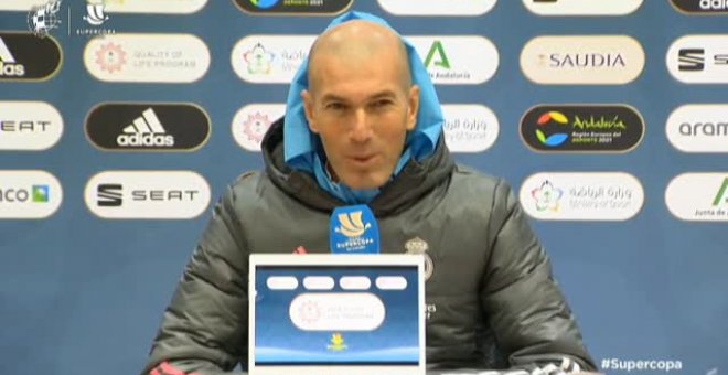 Zidane quiere la Supercopa: "Estamos preparados"