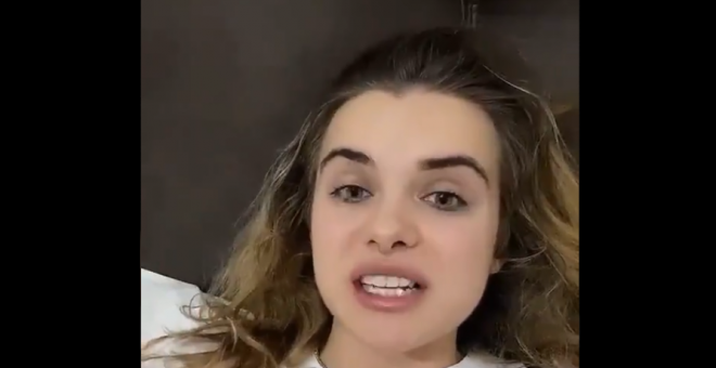 La 'influencer' Marina Yers la lía en un vídeo en el que reniega de las mascarillas: "Si no me la quiero poner es problema mío"