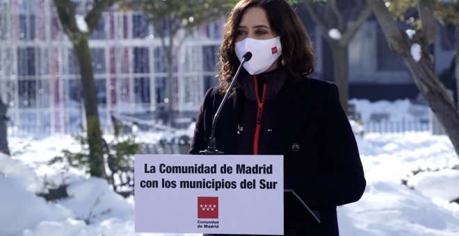 Ayuso pedirá la declaración de la Comunidad de Madrid como zona catastrófica