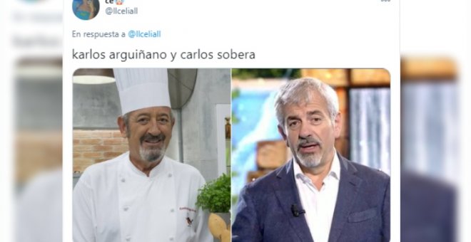 El hilo de personajes famosos muy parecidos, edición española