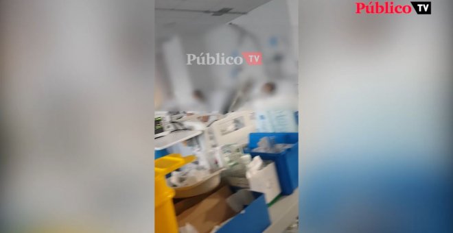 Colapso en Urgencias en el Hospital La Paz de Madrid