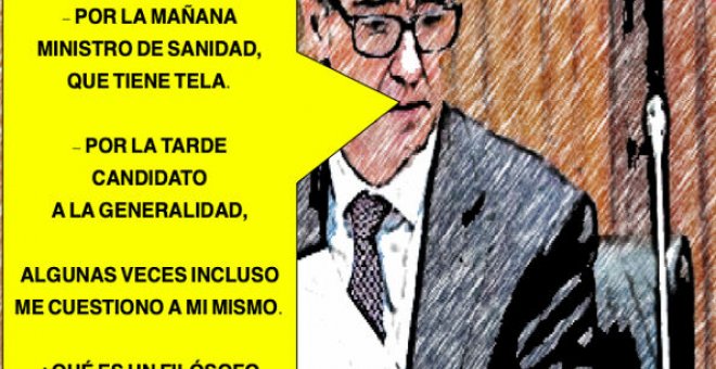 La filosofía del ministro candidato