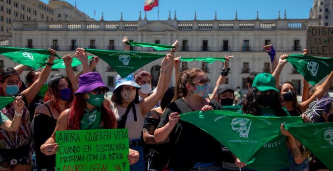 Chile se inspira en Argentina en su lucha por el aborto libre, un derecho que está más cerca que nunca