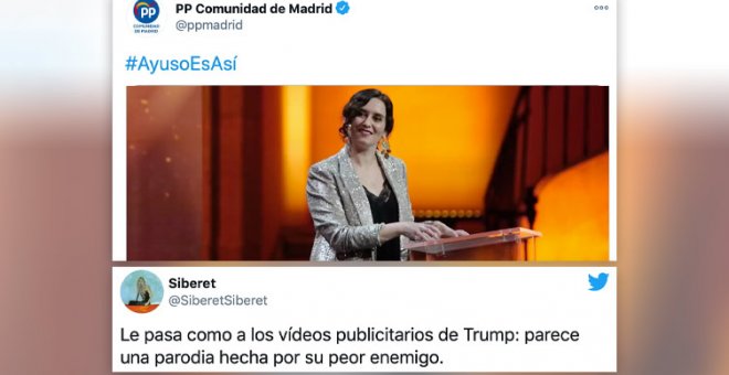 'Ayuso es así': el estrafalario vídeo del PP de Madrid que se le ha vuelto en contra