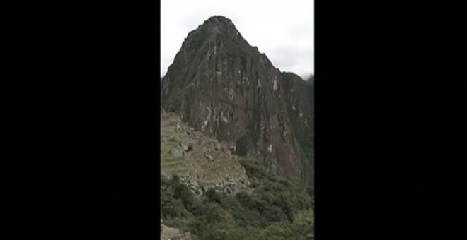 Avistan a dos osos de antejojos en las ruinas del Machu Pichu