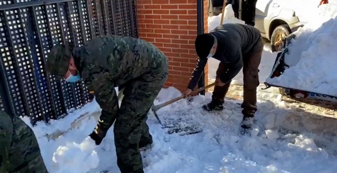 Brigada 'Extremadura' XI del Ejercito de Tierra trabaja en Guadalajara