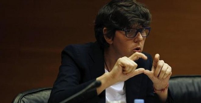 Podemos elige como portavoz parlamentaria en València a Pilar Lima, que se expresa con lenguaje de signos