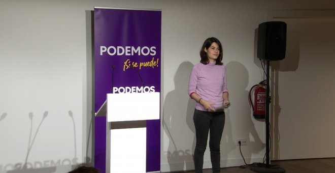 Isa Serra, portavoz de Podemos
