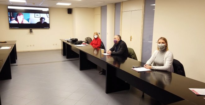 Reunión de las Ejecutivas de CCOO y UGT