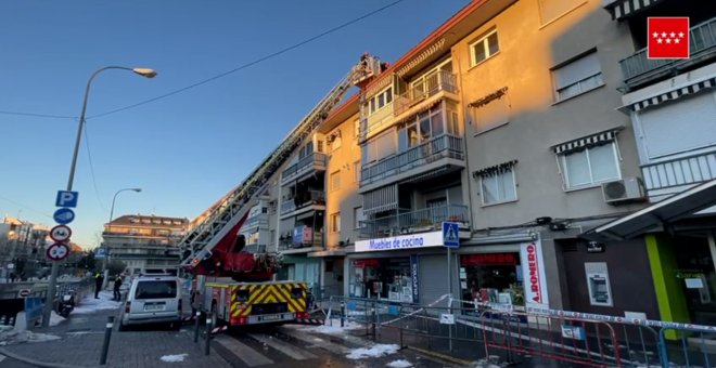 Saneamiento de una cubierta en Majadahonda