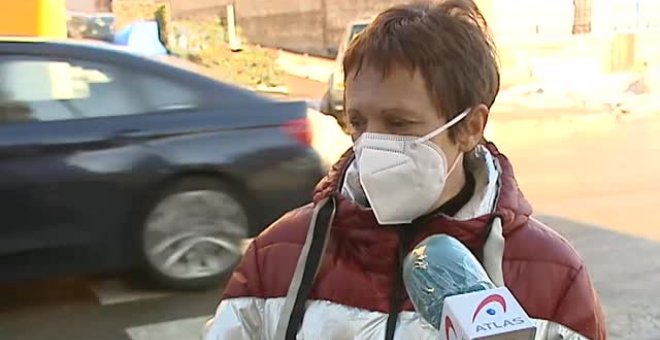 Llega la lluvia a Madrid con las alcantarillas colapsadas por el hielo y la basura