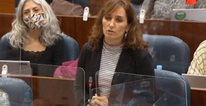 Mónica García a Aguado: "Usted estaba haciendo de Mr. Wonderful en vez de vicepresidente"