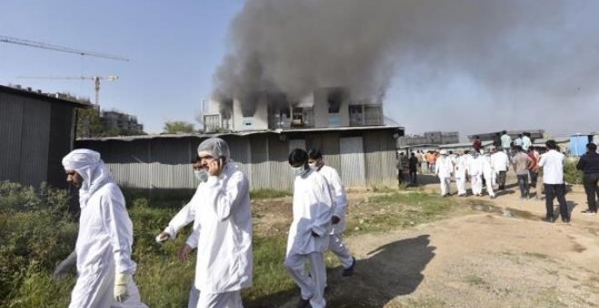 Al menos cinco muertos en un incendio en la mayor fábrica de vacunas del mundo en India