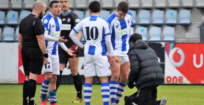 Chamorro y Borja Camus, de baja por sendas roturas musculares