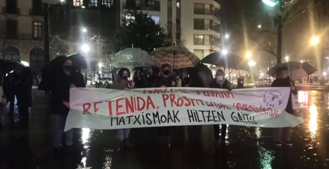 Asociaciones feministas contra el asesinato de Aintzane Pujana