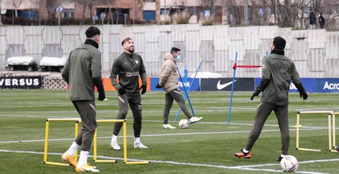 El Atlético de Madrid se pone a punto antes de medirse al Valencia CF