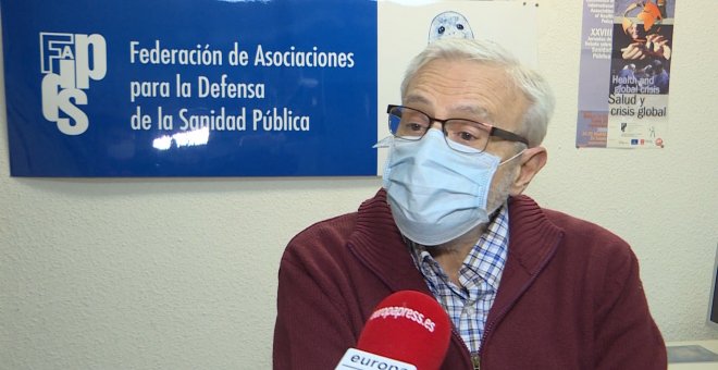 Asociación para la Defensa de la Sanidad Pública de Madrid denuncia colapso