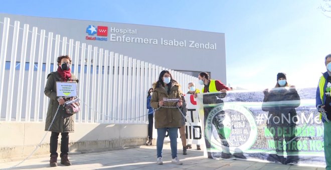 Sanitarios Necesarios Madrid exige recursos para los hospitales públicos