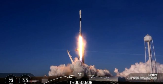 Space X bate récord al lanzar 143 satélites con un solo cohete