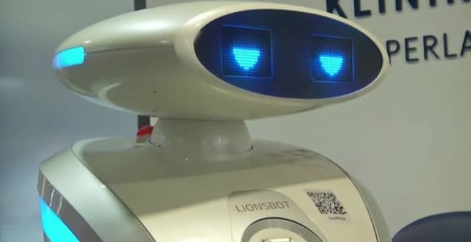 Un robot para limpiar el hospital