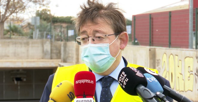 Puig dice que el traslado del hospital de campaña se hizo "por prudencia"