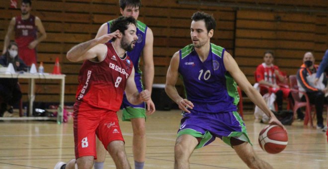 Tropiezo del CB Solares en su partido frente a CB Santurtzi SK