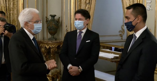 Conte anuncia que dimitirá este martes como primer ministro de Italia